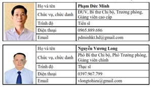 Phòng Tổ chức, hành chính, thông tin, tư liệu